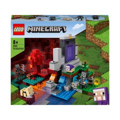 Конструктор LEGO® Minecraft™ Зруйнований портал (21172)