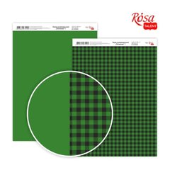Дизайнерський папір двосторонній ROSA TALENT Christmas №7 (5310069), Зелений