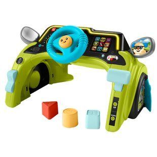 Інтерактивне кермо Маленький водій з технологією Smart Stages від Fisher-Price, HTW88