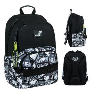 Рюкзак Kite Education 585 Anime Boy (K26-585M-5), Чорний