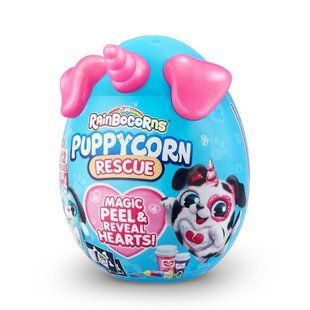 Мʼяка іграшка-сюрприз Rainbocorn-D (серія Puppycorn Rescue), арт. 9261D
