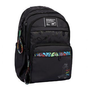 Школьный рюкзак YES TS-47 Street Style (559917), комбинированый