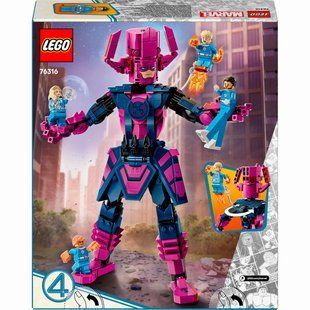 Конструктор Lego Marvel Фантастическая четверка против Галактуса: фигурка для сборки (76316), комбинированый