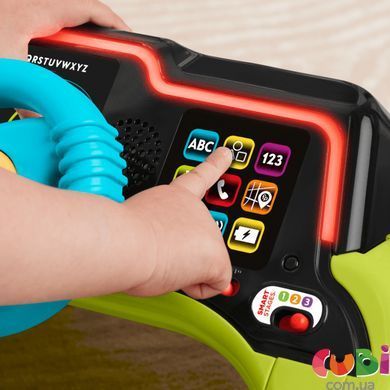 Інтерактивне кермо Маленький водій з технологією Smart Stages від Fisher-Price, HTW88