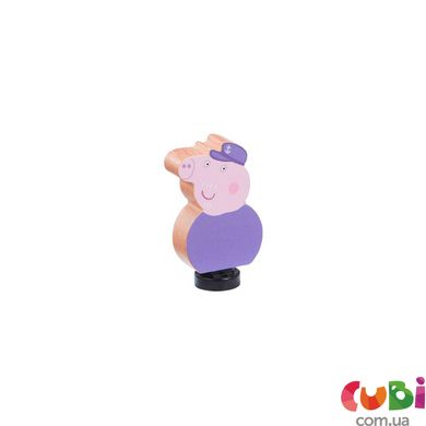 Деревянный игровой набор Peppa - ПАРОВОЗИК ДЕДУШКИ ПЕППЫ