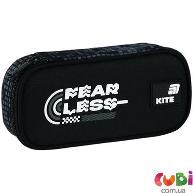 Пенал Kite 662 Fearless (K26-662-4), Чорний