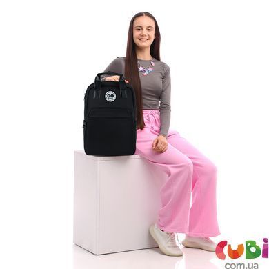 Рюкзак GoPack Teens 122M-1, Чорний