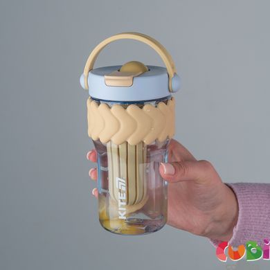Стакан для води Kite, 700 мл, бежево-блакитний (K25-1230-1)