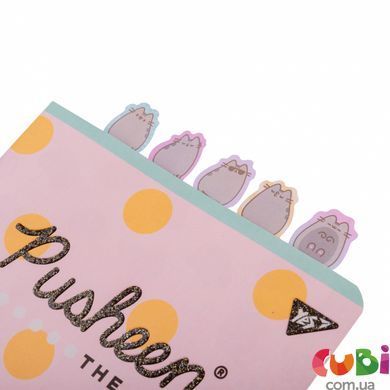 Индексы бумажные Yes "Pusheen", 55х22мм, 100 шт (5x20) (170417)