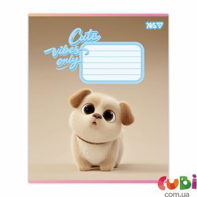 Зошит учнівський Yes "Cute vibes only" А5/24 кл. (768900)