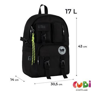 Рюкзак GoPack Education Teens 2500L чорний (GO26-2500L-3)