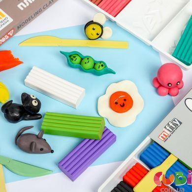 Пластилін Yes, 10 кольорів, 200г "Miffy" (540718)