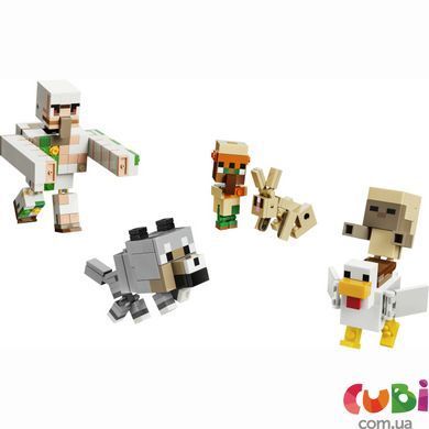 Конструктор Lego Куриный Жокей: атака в пустыне Minecraft (21592)