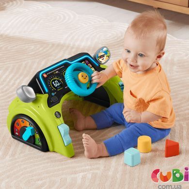 Інтерактивне кермо Маленький водій з технологією Smart Stages від Fisher-Price, HTW88