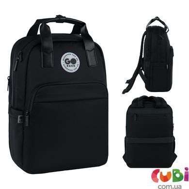 Рюкзак GoPack Teens 122M-1, Чорний