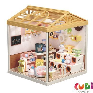 Конструктор-румбокс MINI HOUSE серії Інтер єр &ndash; КОТОКАФЕ (світло) (8007)