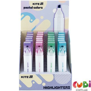 Маркер Highlighter, Kite Creative Pastel Colors (K24-1145)