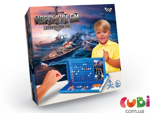 Настольная развлекательная игра DANKO TOYS Морской бой
