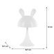 Світильник-нічник LED з акумулятором Kite Simple Bunny K25-317-1-1, білий