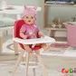 Стульчик для куклы Baby Born &ndash; время кормления (839744), комбинированый