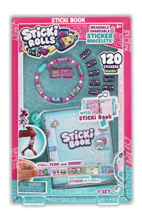 Коллекционный набор Sticki Rolls с альбомом для наклеек