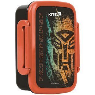 Ланчбокс Kite Transformers TF25-160, 420 мл, червоний, чорний