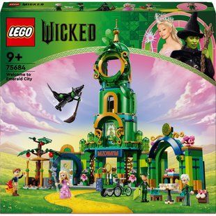 Конструктор Lego Wicked Добро пожаловать в Изумрудный город (75684), комбинированый
