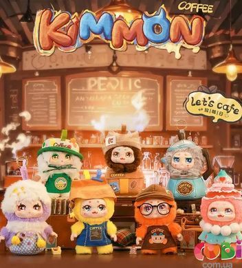 Колекційна м'яка іграшка з кільцем POP TOP Kimmon - КАВАЙНА КАВ'ЯРНЯ