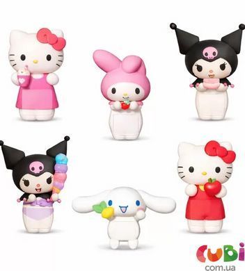 Колекційна іграшка серії &laquo;Hello Kitty&raquo; &ndash; десертна вечірка (у дисплеї) (61/CN25), комбінований