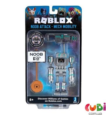 Игровая коллекционная фигурка Jazwares Roblox Noob Attack Mech Mobilit (ROB0271)