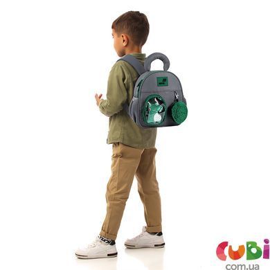 Рюкзак Kite Kids 2737 Croco Boo (K26-2737XXS-2), сірий
