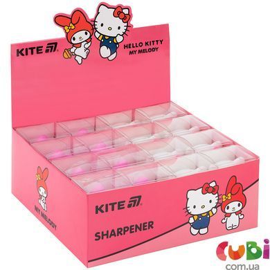 Стругачка фігурна Kite HK, асорті (HK24-364-2), фіолетовий, чорний