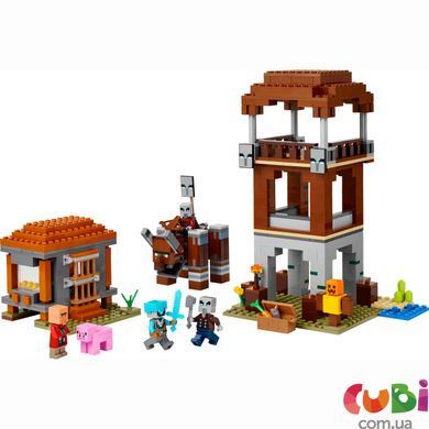 Конструктор LEGO Аванпост розбійників та спустошувач, 21278