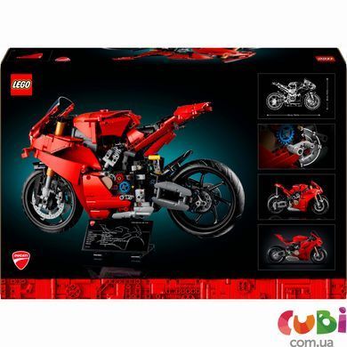 Конструктор Lego Technic Мотоцикл Ducati Panigale V4 S (42202), комбінований