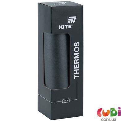 Термос Kite 500 мл, черный (K25-1224-1)