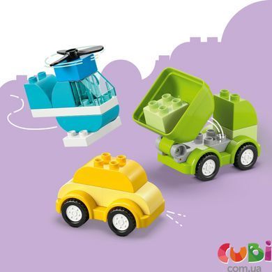 Конструткор LEGO DUPLO My First Творчі транспортні засоби (10474)