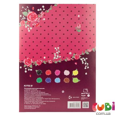 Картон цветной двусторонний Kite Hello Kitty (HK19-255)