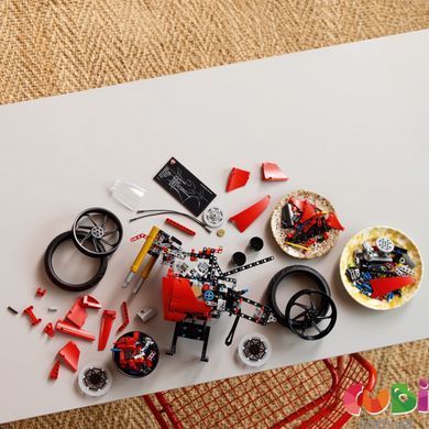 Конструктор Lego Technic Мотоцикл Ducati Panigale V4 S (42202), комбінований