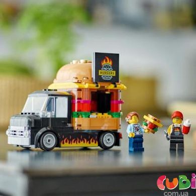 Конструктор дитячий ТМ Lego Вантажівка з гамбургерами (60404)