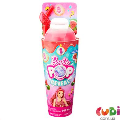 Кукла Barbie Pop Reveal серии Сочные фрукты – арбузная полоса, HNW43
