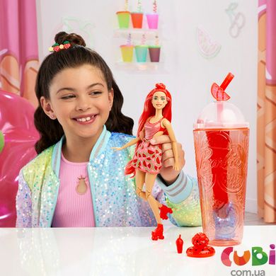 Кукла Barbie Pop Reveal серии Сочные фрукты – арбузная полоса, HNW43