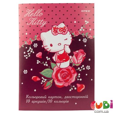 Картон кольоровий двосторонній Kite Hello Kitty (HK19-255)