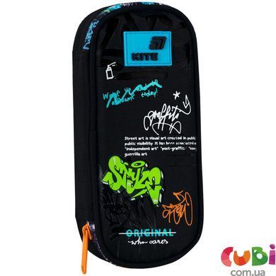 Пенал Kite 662 Street Style (K26-662-19), Чорний