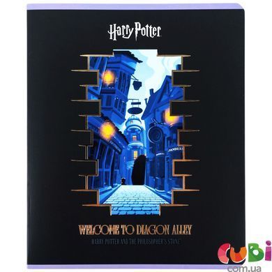 Зошит шкільний Kite Harry Potter (HP26-259), 48 аркушів, клітинка
