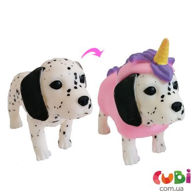 Стретч-іграшка у вигляді тварини DRESS YOUR PUPPY S1 - ЦУЦЕНЯТКО В КОСТЮМЧИКУ
