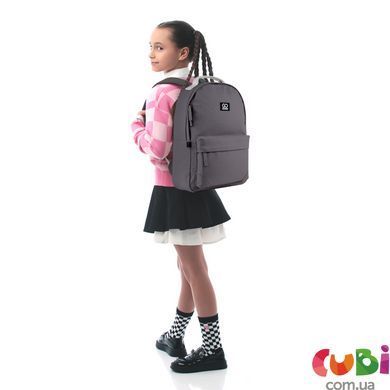 Рюкзак для підлітків GoPack Education 147 сірий, комбінований