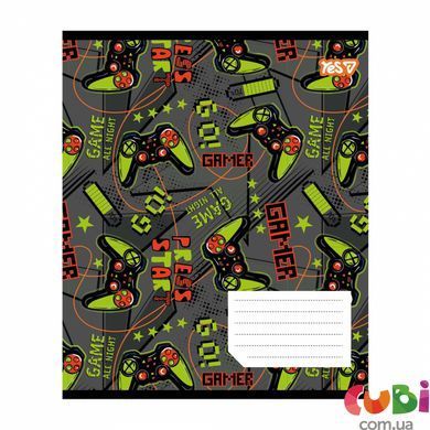 Тетрадь ученическая Yes Game А5 12 кос. (768666)