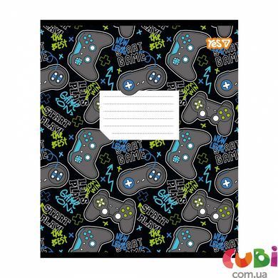Тетрадь ученическая Yes Game А5 12 кос. (768666)