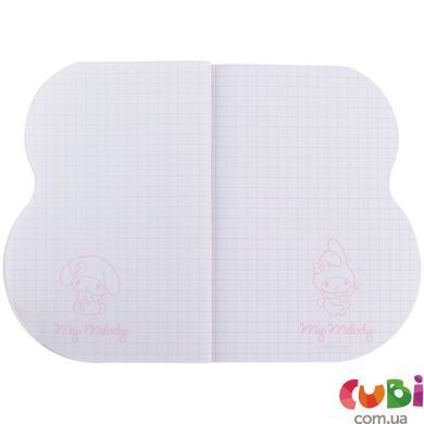 Блокнот Kite My Melody (HK26-223-3), А6, 60 аркушів, клітинка