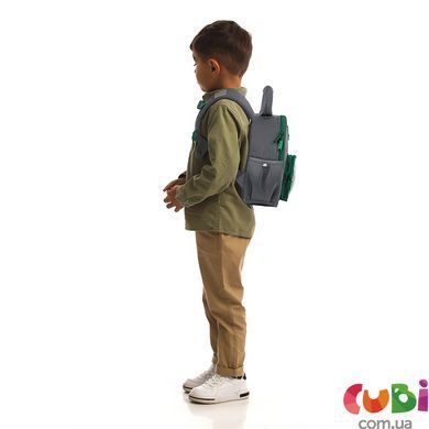 Рюкзак Kite Kids 2737 Croco Boo (K26-2737XXS-2), сірий